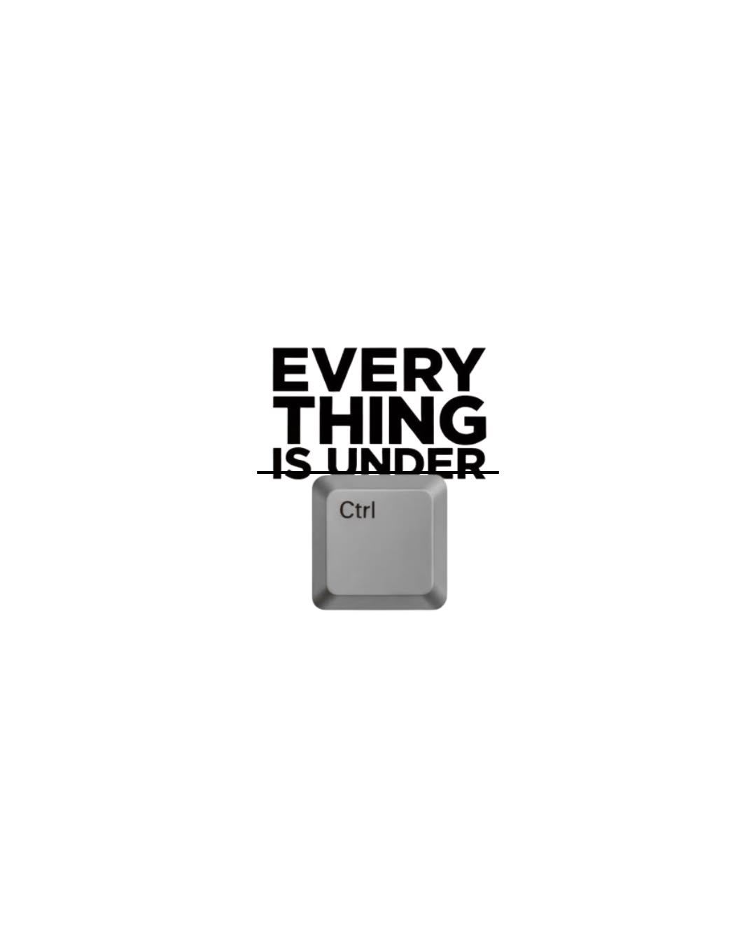 Everything is under Ctrl minimal